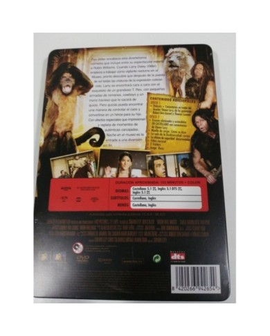 NOCHE EN EL MUSEO - 2 DVD - STEELBOOK - BEN STILLER - SPANISH EDITION - 3T