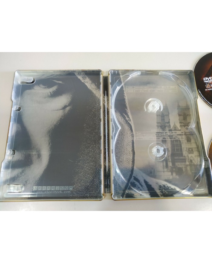 EL CODIGO DA VINCI - 2 DVD (SPANISH EDITION RARE) - ESPAÑOL ENGLISH STEELBOOK 3T