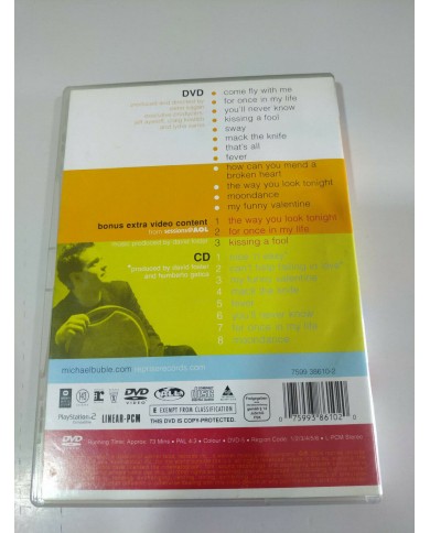 MICHAEL BUBLE  - COME FLY WITH ME - EDICION CD + DVD 2004 - AM MICHAEL BUBLE  - COME FLY WITH ME - EDICION CD + DVD 2004 - AM