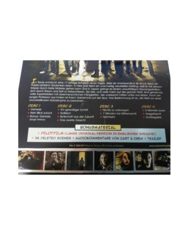 HEROES TV SERIES SEASON 1.1 - 4 DVD STEELBOOK + EXTRAS ENGLISH DEUTSCH - AM HEROES TV SERIES SEASON 1.1 - 4 DVD STEELBOOK + EXTRAS ENGLISH DEUTSCH - AM