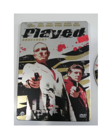 PLAYED ABGEZOCKT DVD STEELBOOK ENGLISH DEUTSCH - GERMAN EDITION VAL KILMER - AM PLAYED ABGEZOCKT DVD STEELBOOK ENGLISH DEUTSCH - GERMAN EDITION VAL KILMER - AM