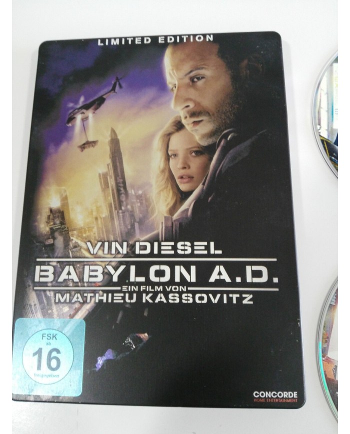 BABYLON A.D. 2 DVD STEELBOOK ENGLISH DEUTSCH - GERMAN EDITION VIN DIESEL - AM