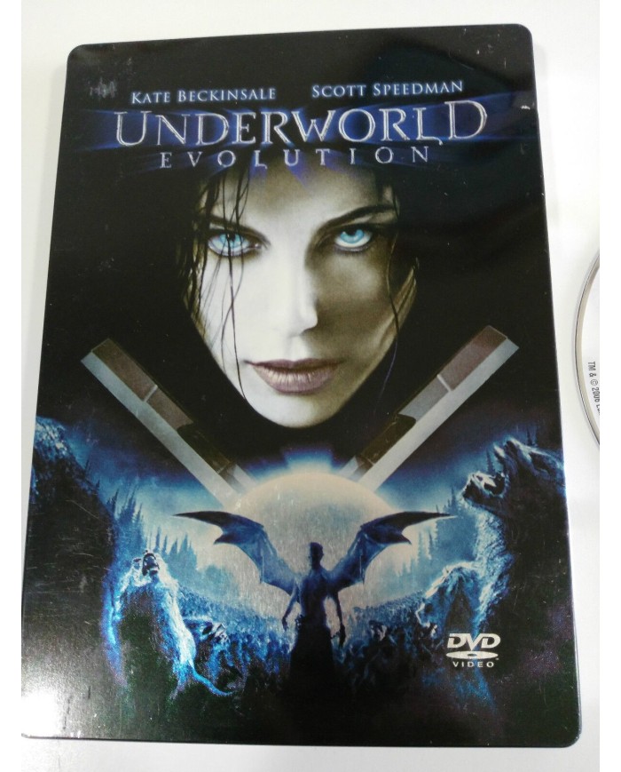 UNDERWORLD EVOLUTION DVD STEELBOOK ENGLISH DEUTSCH GERMAN ED KATE BECKINSALE AM