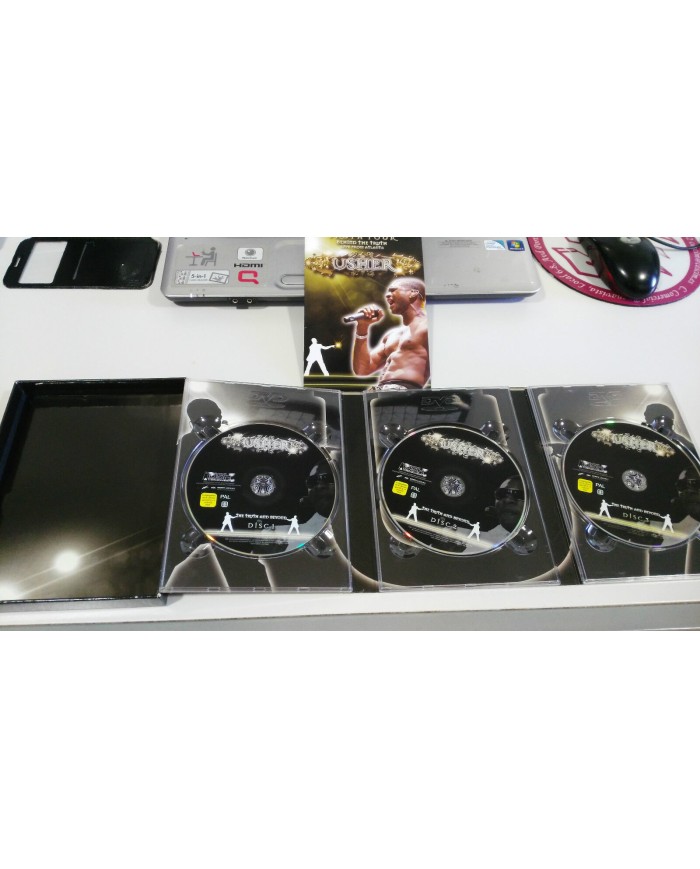 USHER TRUTH TOUR BEHIND THE TRUTH LIVE FROM ATLANTA DELUXE EDITION 3 DISC DVD AM USHER TRUTH TOUR BEHIND THE TRUTH LIVE FROM ATLANTA DELUXE EDITION 3 DISC DVD AM