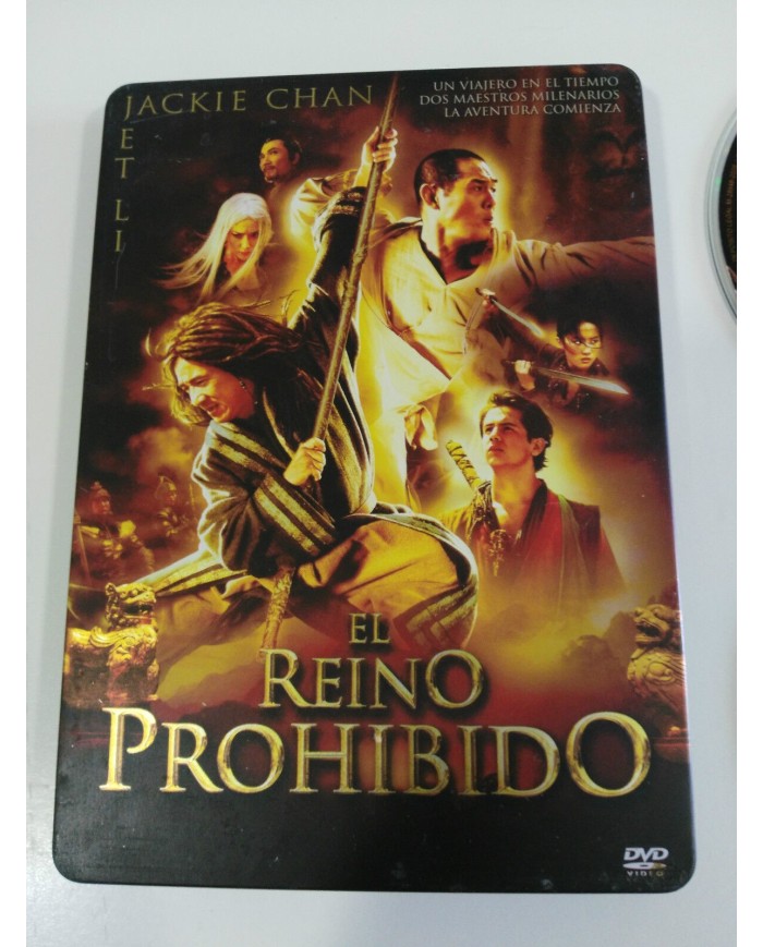 EL REINO PROHIBIDO JET LI  JACKIE CHAN 2 DVD CASTELLANO E INGL?S STEELBOOK - AM