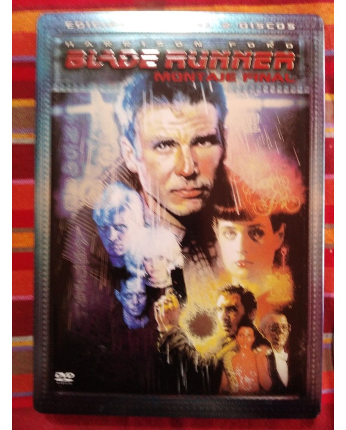 BLADE RUNNER MONTAJE FINAL 2 X DVD STEELBOOK HARRISON FORD - 5T