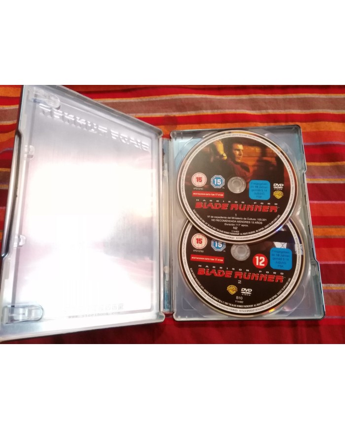 BLADE RUNNER MONTAJE FINAL 2 X DVD STEELBOOK HARRISON FORD - 5T