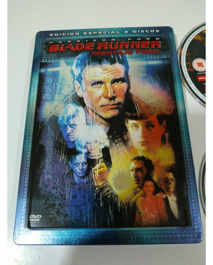 BLADE RUNNER MONTAJE FINAL 2 X DVD STEELBOOK HARRISON FORD - 5T