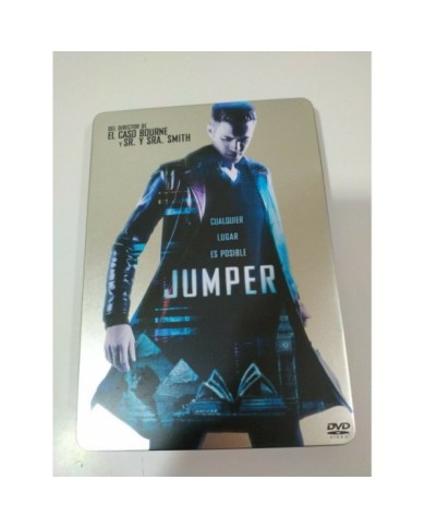 JUMPER DVD STEELBOOK + EXTRAS HAYDEN CHRISTENSEN ESPAÑOL ENGLISH - AM JUMPER DVD STEELBOOK + EXTRAS HAYDEN CHRISTENSEN ESPAÑOL ENGLISH - AM