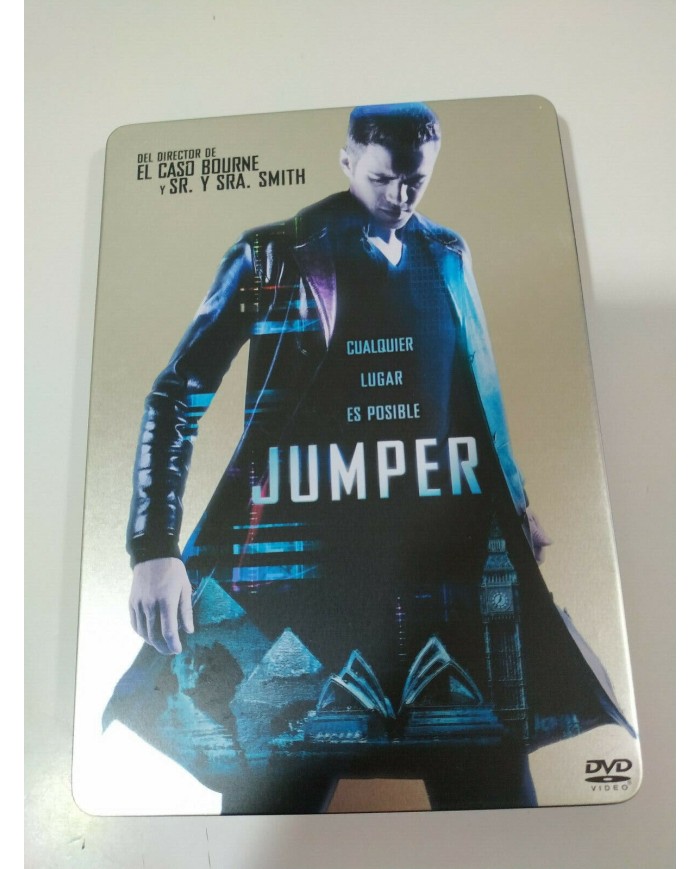 JUMPER DVD STEELBOOK + EXTRAS HAYDEN CHRISTENSEN ESPAÑOL ENGLISH - AM