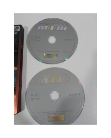 MISION IMPOSIBLE III - M:I:III - 2 X DVD STEELBOOK ESPAÑOL ENGLISH TOM CRUISE AM MISION IMPOSIBLE III - M:I:III - 2 X DVD STEELBOOK ESPAÑOL ENGLISH TOM CRUISE AM
