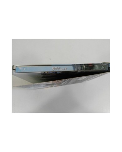 FAST & FURIOUS 6 - BLU-RAY STEELBOOK +EXTRAS ESPA?OL ENGLISH VIN DIESEL THE ROCK