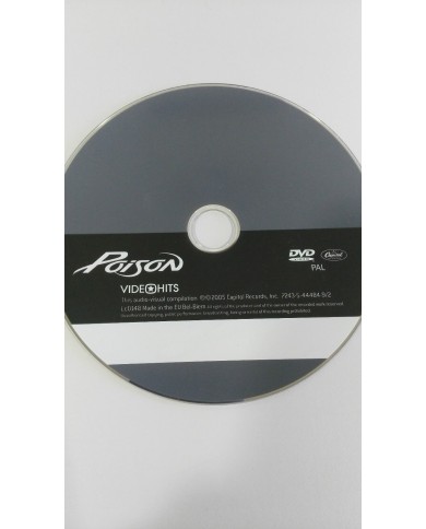 POISON VIDEO HITS DVD 2005 CAPITOL RECORDS - AM POISON VIDEO HITS DVD 2005 CAPITOL RECORDS - AM