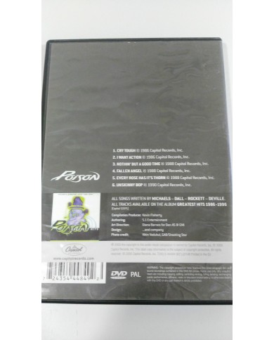 POISON VIDEO HITS DVD 2005 CAPITOL RECORDS - AM POISON VIDEO HITS DVD 2005 CAPITOL RECORDS - AM