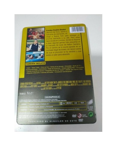 SNATCH CERDOS Y DIAMANTES BRAD PITT JASON STATHAM DVD STEELBOOK - AM