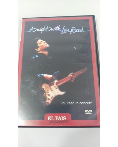 LOU REED IN CONCERT A NIGHT WITH LOU REED DVD PAL REGION 0 ALL REGIONS - AM LOU REED IN CONCERT A NIGHT WITH LOU REED DVD PAL REGION 0 ALL REGIONS - AM