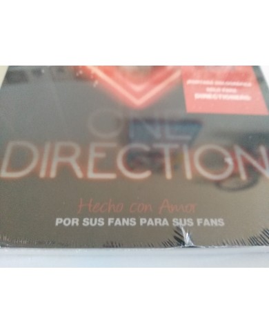 ONE DIRECTION HECHO CON AMOR DVD SPECIAL EDITION HOLOGRAFICA COVER Nuevo - 3T ONE DIRECTION HECHO CON AMOR DVD SPECIAL EDITION HOLOGRAFICA COVER Nuevo - 3T