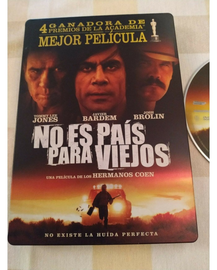 No es Pais Para Viejos Steelbook DVD + Extras Espa?ol English - 3T