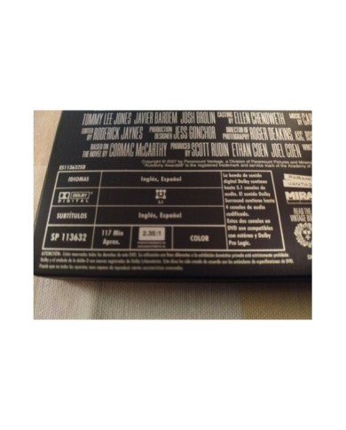 No es Pais Para Viejos Steelbook DVD + Extras Espa?ol English - 3T No es Pais Para Viejos Steelbook DVD + Extras Espa?ol English - 3T