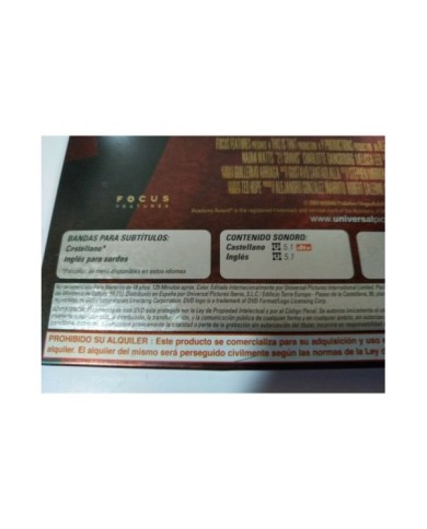 21 Gramos Sean Penn Benicio del Toro Naomi Watts DVD Steelbook - AM 21 Gramos Sean Penn Benicio del Toro Naomi Watts DVD Steelbook - AM