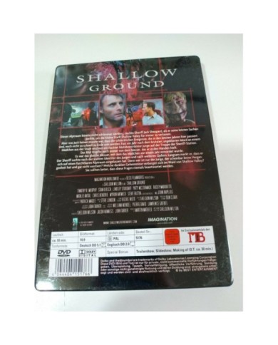Shallow Ground Terror Sheldon Wilson - DVD Steelbook Deutsch English - AM Shallow Ground Terror Sheldon Wilson - DVD Steelbook Deutsch English - AM