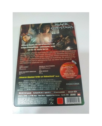 Black Christmas Von Schopfer Terror - DVD Steelbook Deutsch English - AM Black Christmas Von Schopfer Terror - DVD Steelbook Deutsch English - AM
