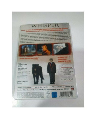 Whisper Terror - DVD + Extras Steelbook Deutsch English - AM Whisper Terror - DVD + Extras Steelbook Deutsch English - AM