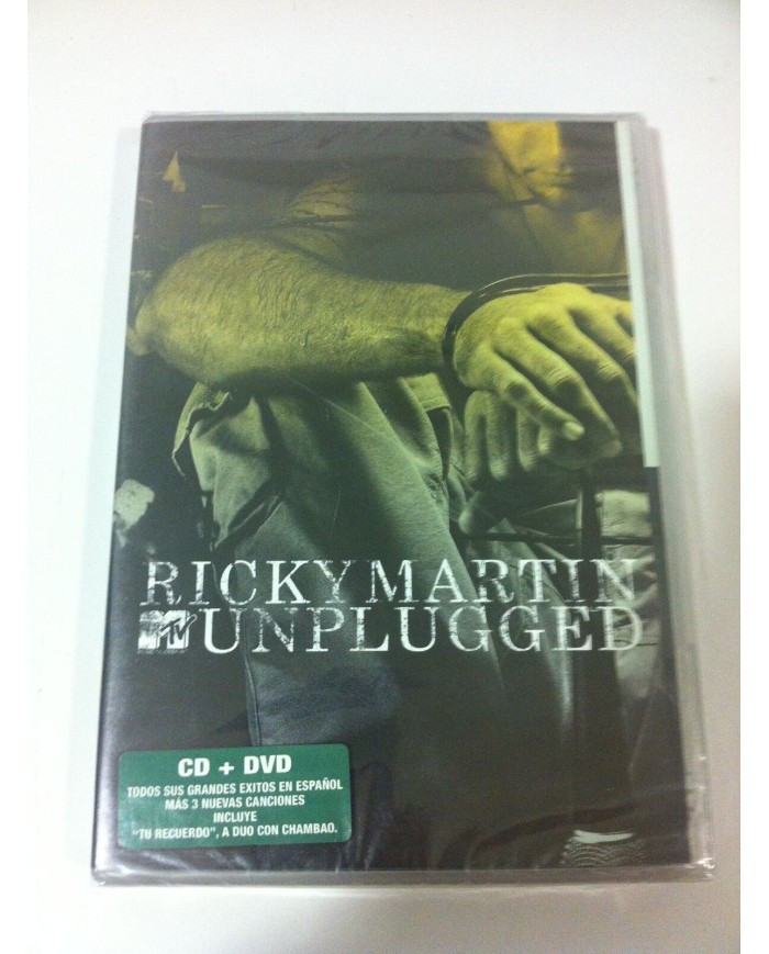 RICKY MARTIN - MTV UNPLUGGED - DVD + CD - 2006 - ALL REGIONS - Nuevo - AM RICKY MARTIN - MTV UNPLUGGED - DVD + CD - 2006 - ALL REGIONS - Nuevo - AM