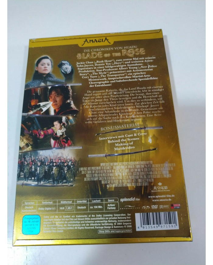 Blade of the Rose Jackie Chan - 2 x DVD Steelbook Deutsch Kantones - AM