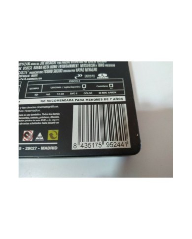 El Castillo Ambulante Hayao Miyazaki Studio Ghibli - 2 x DVD Steelbook - 3T El Castillo Ambulante Hayao Miyazaki Studio Ghibli - 2 x DVD Steelbook - 3T