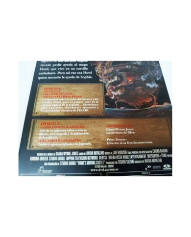 El Castillo Ambulante Hayao Miyazaki Studio Ghibli - 2 x DVD Steelbook - 3T El Castillo Ambulante Hayao Miyazaki Studio Ghibli - 2 x DVD Steelbook - 3T