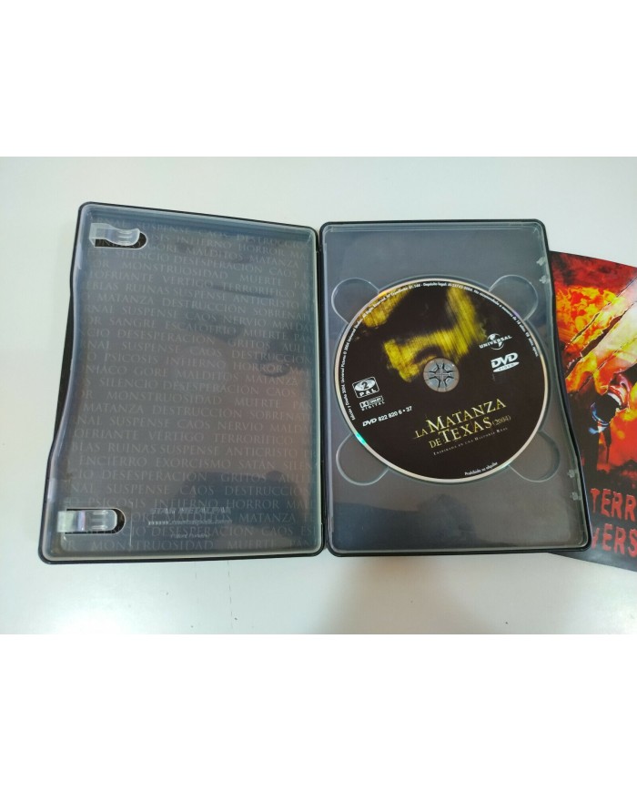 La Matanza de Texas 2004 Caja Liquidos - DVD Steelbook Espa?ol English - 3T