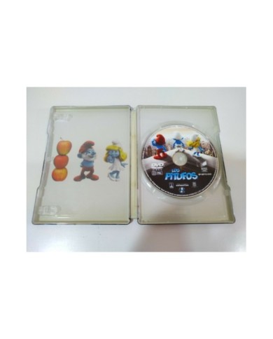 Los Pitufos - DVD Steelbook Espa?ol English - 2T Los Pitufos - DVD Steelbook Espa?ol English - 2T