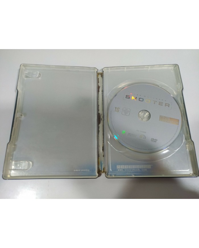 Shooter El Tirador Mark Wahlberg Steelbook DVD + Extras Espa?ol Ingles - 3T