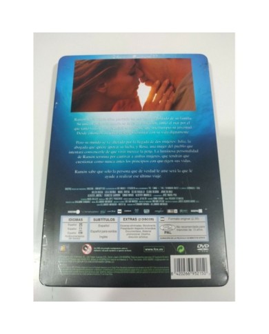Mar Adentro Alejandro Amenabar Steelbook 2 x DVD + Extras Espa?ol English - 3T Mar Adentro Alejandro Amenabar Steelbook 2 x DVD + Extras Espa?ol English - 3T