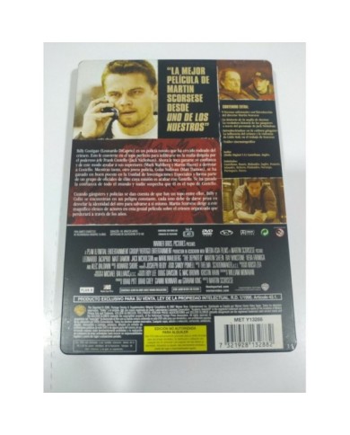 Infiltrados Leonardo DiCaprio Steelbook DVD + Extras Espa?ol English - 3T Infiltrados Leonardo DiCaprio Steelbook DVD + Extras Espa?ol English - 3T