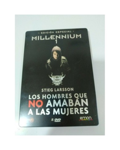 MILLENNIUM 1 LOS HOMBRES QUE NO AMABAN MUJERES 2X DVD STEELBOOK STIEG LARSSON AM MILLENNIUM 1 LOS HOMBRES QUE NO AMABAN MUJERES 2X DVD STEELBOOK STIEG LARSSON AM