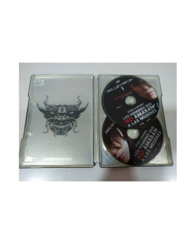 MILLENNIUM 1 LOS HOMBRES QUE NO AMABAN MUJERES 2X DVD STEELBOOK STIEG LARSSON AM MILLENNIUM 1 LOS HOMBRES QUE NO AMABAN MUJERES 2X DVD STEELBOOK STIEG LARSSON AM