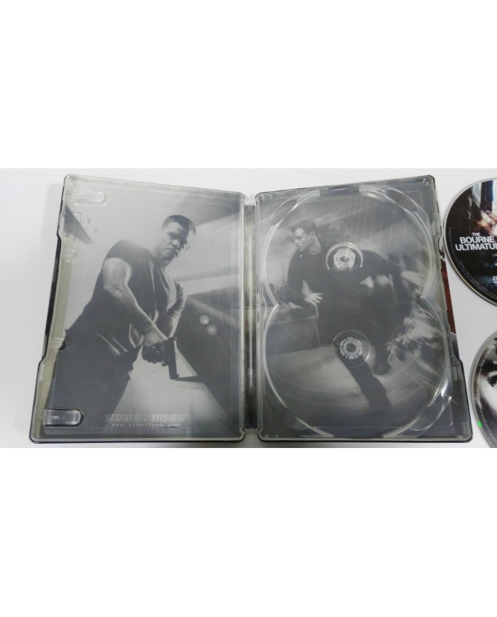 JASON BOURNE EL ULTIMATUM DE BOURNE 2 DVD MATT DAMON STEELBOOK CAJA METALICA AM