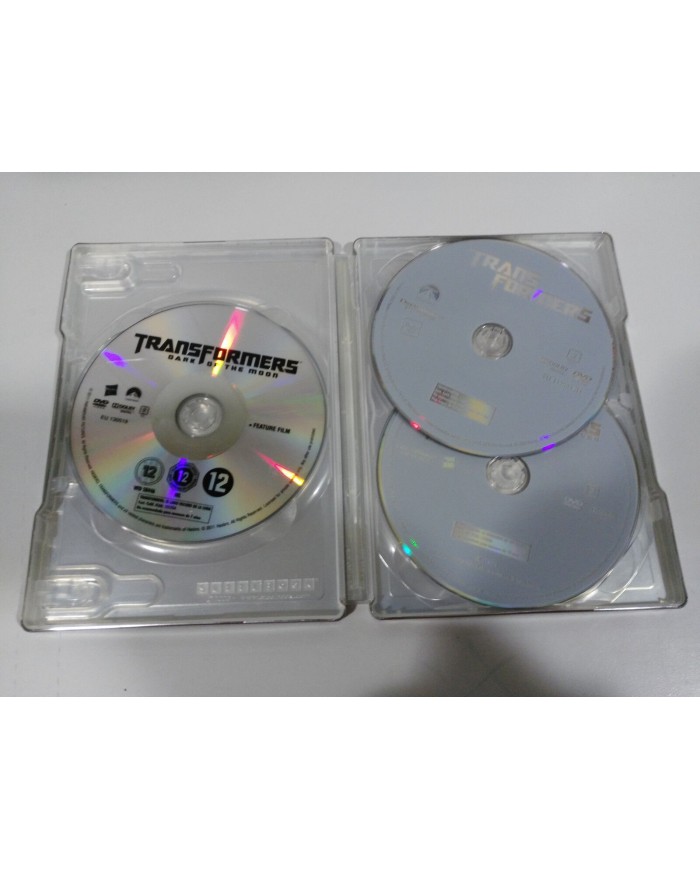 TRANSFORMERS 1 2 3 Trilogy Steelbook 3 X DVD Collection CASTELLANO ENGLISH - AM