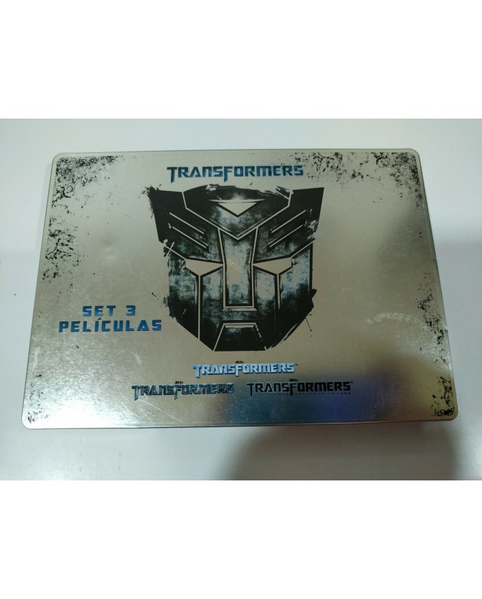 TRANSFORMERS 1 2 3 Trilogy Steelbook 3 X DVD Collection CASTELLANO ENGLISH - AM