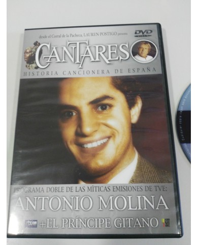 ANTONIO MOLINA + EL PRINCIPE GITANO DVD CANTARES CORRAL DE LA PACHECA Am ANTONIO MOLINA + EL PRINCIPE GITANO DVD CANTARES CORRAL DE LA PACHECA Am