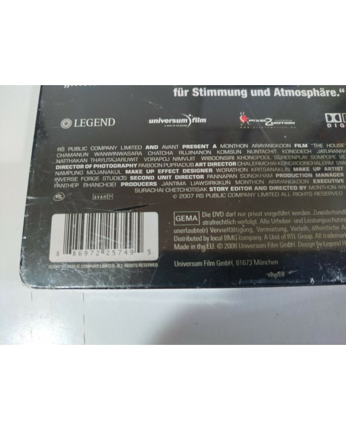Landhaus Der Verfluchten Terror - DVD Steelbook Deutsch - AM