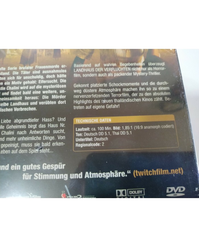 Landhaus Der Verfluchten Terror - DVD Steelbook Deutsch - AM