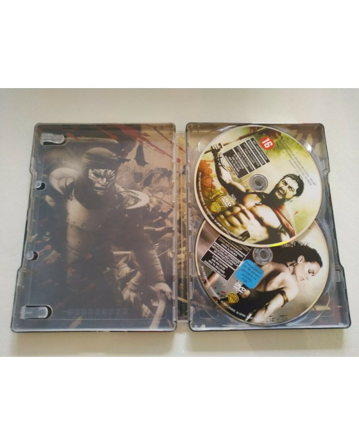 300 Edicion Coleccionista Steelbook - 2 x DVD + Extras Espa?ol English 3T