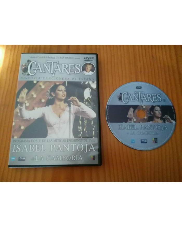 ISABEL PANTOJA + LA CAMBORIA DVD CANTARES CORRAL DE LA PACHECA Am