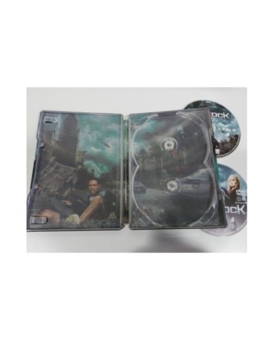 HANCOCK - 2 X DVD STEELBOOK WILL SMITH CHARLIZE THERON ESPA?OL ENGLISH - AM HANCOCK - 2 X DVD STEELBOOK WILL SMITH CHARLIZE THERON ESPA?OL ENGLISH - AM