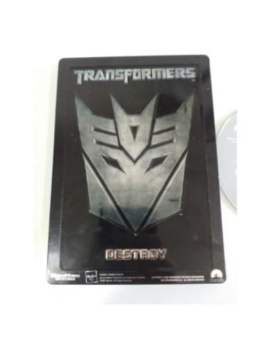 TRANSFORMERS I PROTECT DESTROY 2007 - DVD STEELBOOK HASBRO CASTELLANO ENGLISH AM TRANSFORMERS I PROTECT DESTROY 2007 - DVD STEELBOOK HASBRO CASTELLANO ENGLISH AM