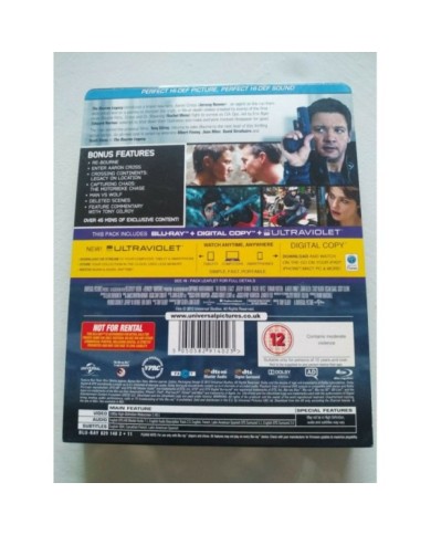 The Bourne Legacy Limited Edition Steelbook Blu-Ray Espa?ol Latino Ingles 3T The Bourne Legacy Limited Edition Steelbook Blu-Ray Espa?ol Latino Ingles 3T