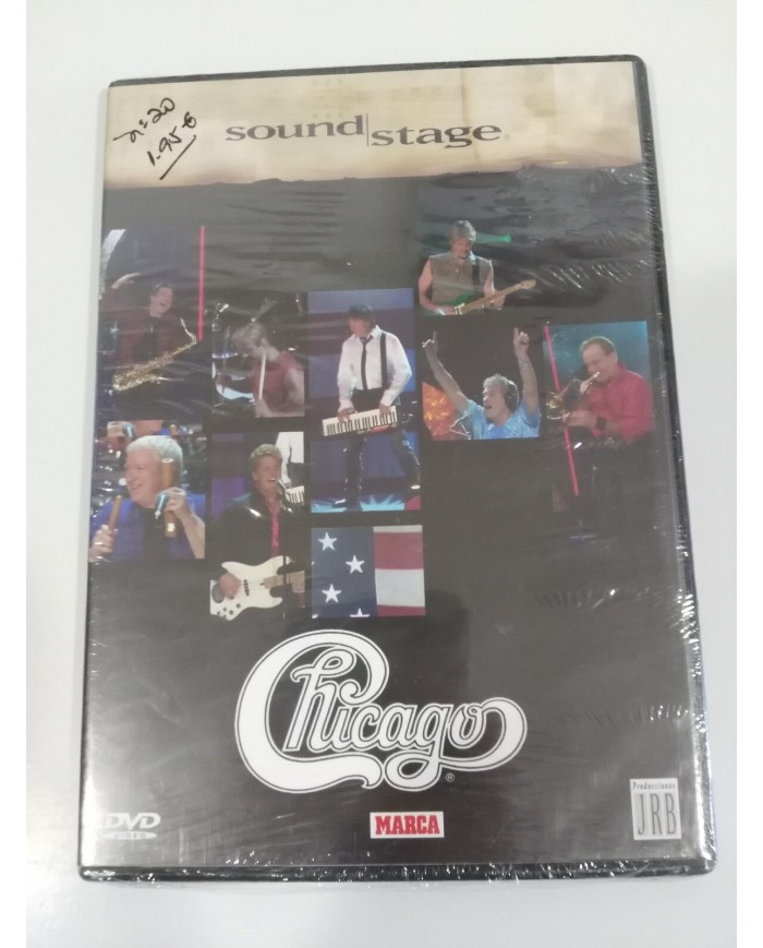 CHICAGO SOUND STAGE DVD SLIM + EXTRAS - REGION 2 - 84 MIN - NEW SEALED NUEVO